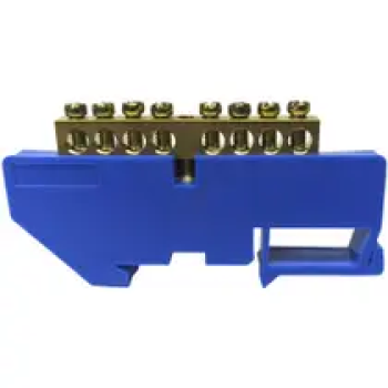 BARRAMENTO NEUTRO 8 FUROS P/ QUADROS PLASTGOMES 6/8 - 12/16