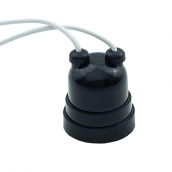 BOCAL C/RABICHO 250V PRETO THOMPSON
