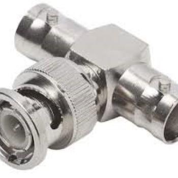 CONECTOR BNC EM “T“