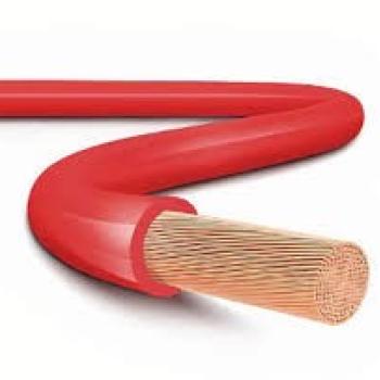 CABO FLEXIVEL 750V 6MM2 VERMELHO MEGATRON