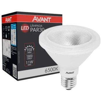 LÂMPADA LED E27 PAR30 BR6500K 11W BIVOLT MK938-E AVANT