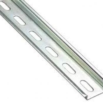 TRILHO DIN GALVANIZADO PERFURADO 2M S35MM