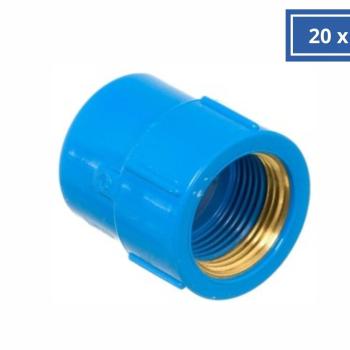 LUVA AZUL LRM 20 X 1/2 HIDRAULICA KRONA
