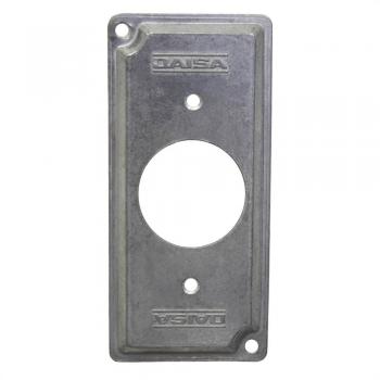 TAMPA P/CONDULETE ALUM 3/4 P/1 POSTO REDONDO DAISA