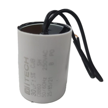 CAPACITOR SIMPLES 2 FIOS 30 UF X 250V RIMA