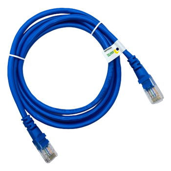 PATCH CORD 1,5M  CAT5E 26AWG AZUL-ANATEL SECLAN