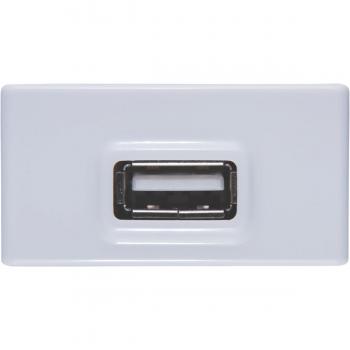 TOMADA USB BIVOLT 1,5A MODULAR BRANCO TRAMONTINA