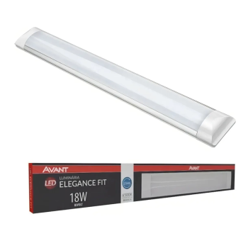 LUMINÁRIA SOBREPOR LED ELEGANCE FIT 18W 6500K BIVOLT 1080LM 50CM AVANT