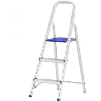 ESCADA DE ALUMINIO DOMESTICA NOVA ALUSTEP 3 DEGRAUS
