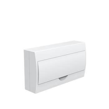 QUADRO DISJUNTOR S/BAR SOBREPOR 18 BRANCO ENERBRAS