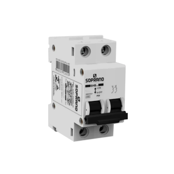 DISJUNTOR BIPOLAR SHB2-GIII-C40 2P 40A 3KA SOPRANO