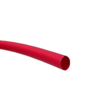 TUBO TERMO RETRATIL 8,0/4mm VERMELHO FRONTEC