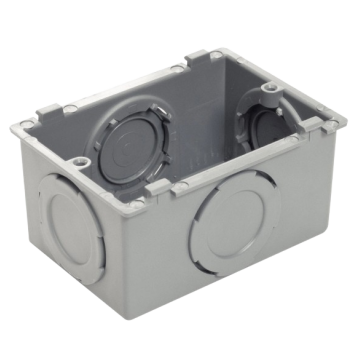 CAIXA CONDULETE MULTIPLA X EM TERMOPLASTICO CINZA ESCURO LINHA PLASTIBOX TRAMONTINA