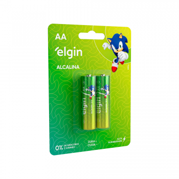 PILHA AA ALCALINA C/2 ELGIN