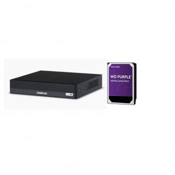 MHDX 3004-C c/HD 1TB - GRAVADOR DIGITAL DE VÍDEO COMPACTO - 4 CANAIS + 01 IP ADICIONAL INTELBRAS