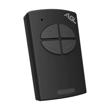 CONTROLE INTER. DIGI. DIGITAL KEY 6P20 433,92 2 CANAIS PRETO COM BOTAO PRETO AGL