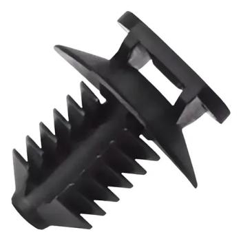 PLUG FIXACAO CHAPA HS PRETO FURO O 6,5mm a 7,0mm