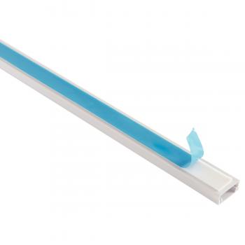 CANALETA 20X10X2000 SEM DIVISORIA E COM FITA, PRODUZIDA EM TERMOPLASTICO BR C/ FITA AZUL TRAMONTINA