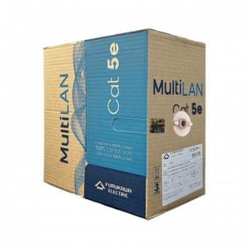 CABO MULTILAN U/UTP 24AWGX4P CAT5E CMX C/ 305M CINZA FURUKAWA