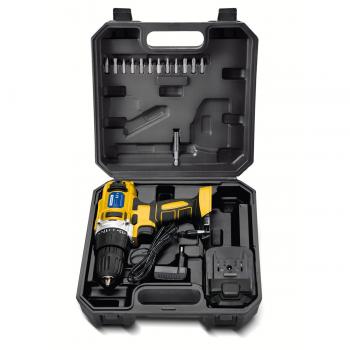 KIT PARAFUSADEIRA/FURADEIRA 12V 16 PEÇAS TRAMONTINA