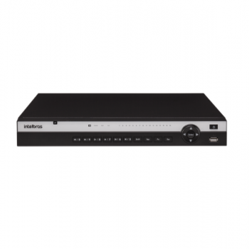 NVD 3316-PLUS AM - GRAVADOR DIGITAL DE VÍDEO EM REDE - 16 CANAIS - 4K INTELBRAS