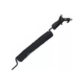 ESPIRAL DE LIMPEZA EM PU 3,2 M NPT PISTOLA BOTAO PRETO DYNA TECH