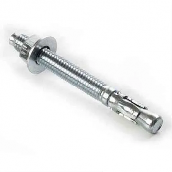 CHUMBADOR PARABOLT C/ PORCA E ARR LISA AC ZINC 1/2X4 UNC