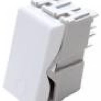 PULSADOR MINUTERIA COM COMPONENTES METÁLICOS 10A 250V SIST. MODULAR BRANCO TRAMONTINA