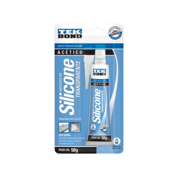 SILICONE ACETICO 50G INCOLOR TEKBOND