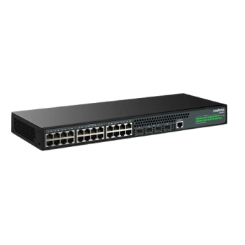 SWITCH GERENCIAVEL 24P + 4P SFP 1000 BASE-X S2328G-A INTELBRAS