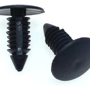 CLIP ARVORE AUTOMOTIVO UV PRETO