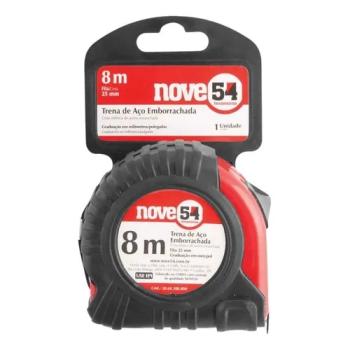 TRENA DE AÇO EMBORRACHADA 8M X 25MM 954