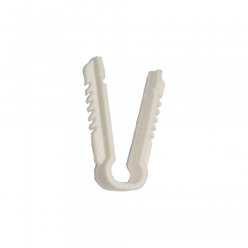 ABRAÇADEIRA TIPO BUCHA  GRAMP 8MM BRANCA FISCHER