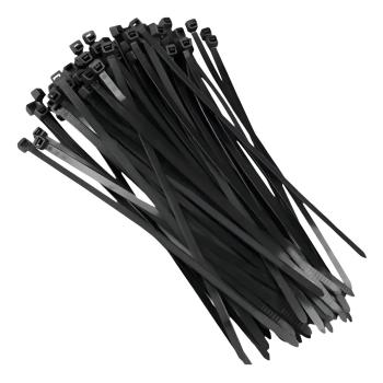 ABRAÇADEIRA NYLON 100MMX2,5 PRETA THOMPSON C100