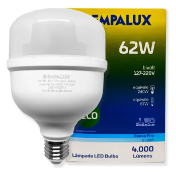 LAMPADA LED E27 62W 6500K 4000LM ECO EMPALUX(E) -  REF AL60762