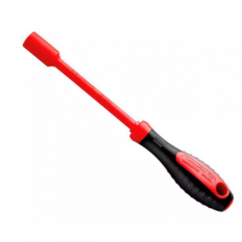 CHAVE CANHAO IEC 9MM, HASTE EM ACO CROMO VANADIO ISOLADA, CABO DUPLA INJECAO TRAMONTINA