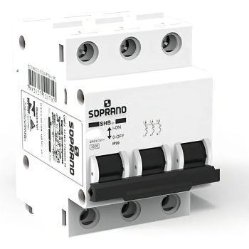 DISJUNTOR TRIPOLAR SHB3-GIII-C32 3P 32A SOPRANO