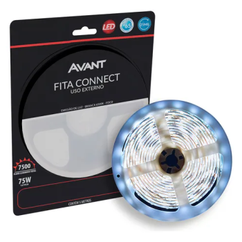 FITA LED EXT CONNECT IP65 15W/M 5M 4000K NEUTRA 127V AVANT