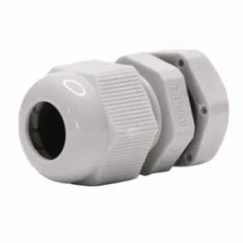 PRENSA CABO PLASTICO CINZA ROSCA 3/8“ MARGIRIUS