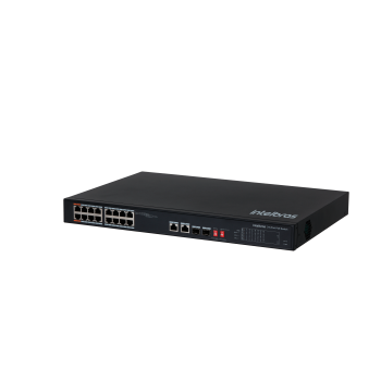 SWITCH 16P FAST POE 2P GIGA 2P SFP COMBO SKD SF 1822 HI-POE INTELBRAS