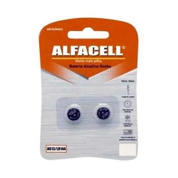 BATERIA ALFACEL OXIDO PRATA 364 1,55V C/2 UNIDADES