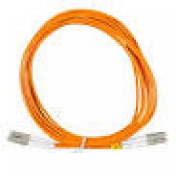 CORDÃO ÓPTICO SIMPLEX MM, LC-SPC / SC-SPC 2,5M - LARANJA - 10METROS