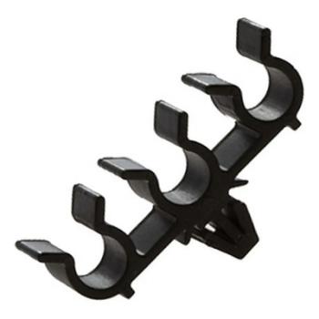 CLIP P/ CABO DE VELAS GM C 4 VIAS HS PRETO - 1 pc
