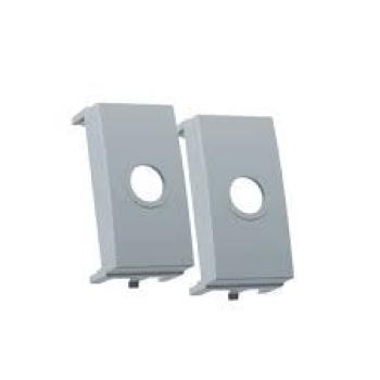 MODULO SAIDA DE FIO 2 UNIDADES CINZA SLEEK MARGIRIUS