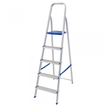 ESCADA DE ALUMINIO DOMESTICA NOVA ALUSTEP 5 DEGRAUS