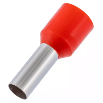 TERMINAL TUBULAR SIMPLES VERMELHO 35,0MM C16 - E35-16 - ELETROKIT