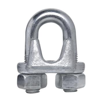 GRAMPO / CLIPS PARA CABO DE AÇO 1/8