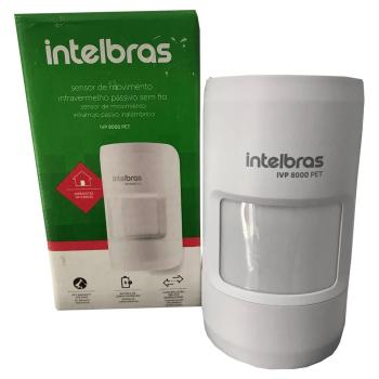 SENSOR PASSIVO SEM FIO IVP 8000 PET INTELBRAS