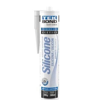COLA SILICONE 280G BRANCO TEKBOND