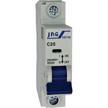 DISJUNTOR MONOPOLAR DIN 20A JNG